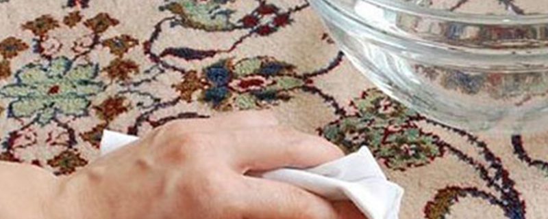چگونه به کمک قالیشویی خانگی از شر لکه های فرش قوی خلاص شویم؟